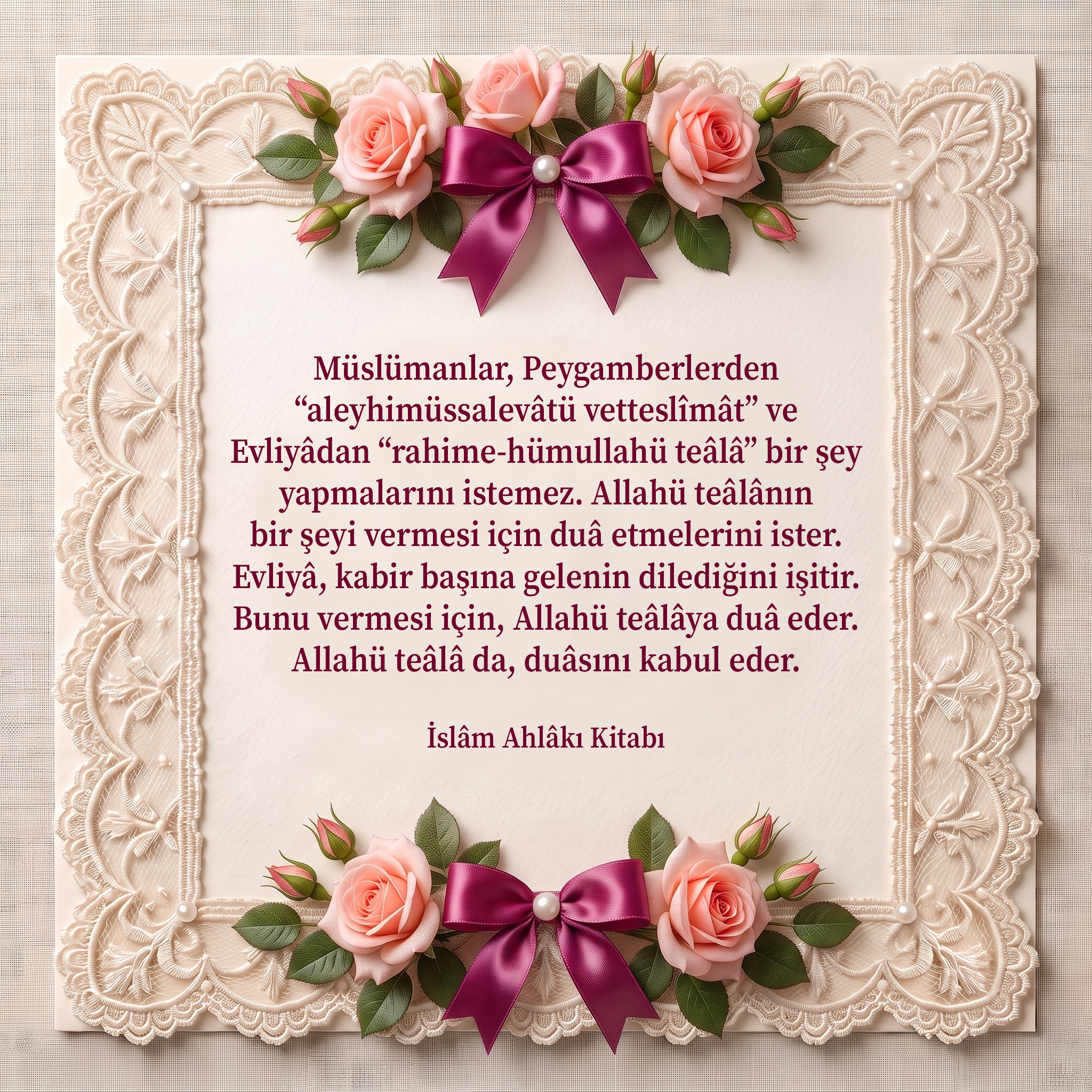 İslâm Ahlâkı (5)